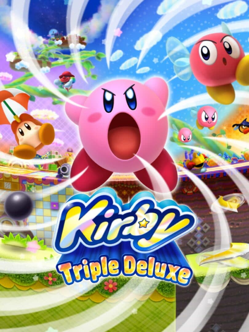 Movie poster for Kirby Triple Deluxe