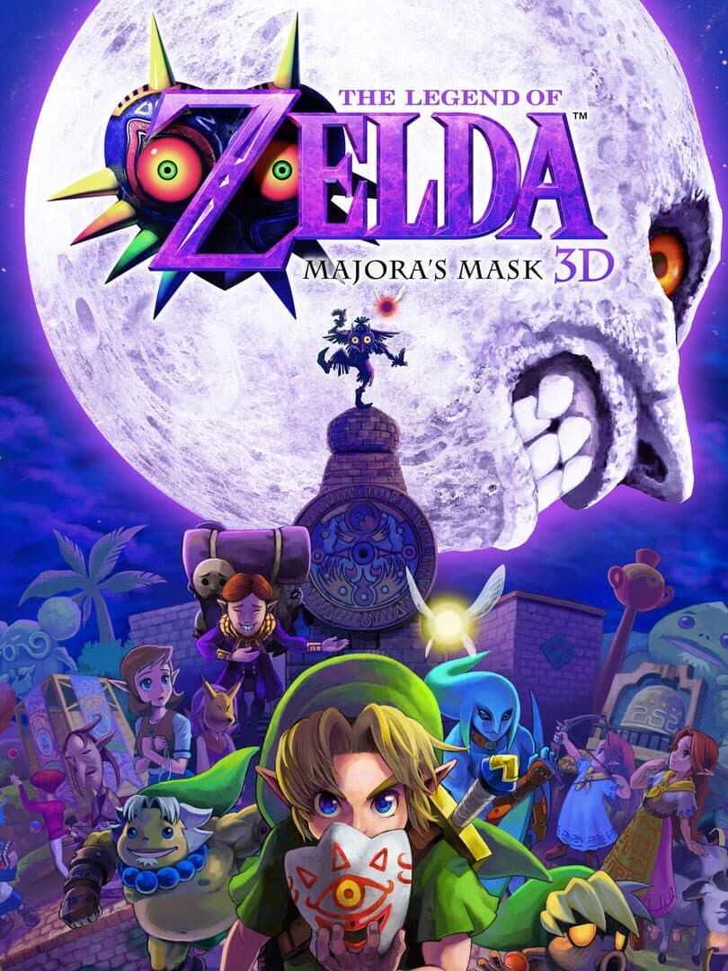 Movie poster for The Legend of Zelda: Majora's Mask 3D