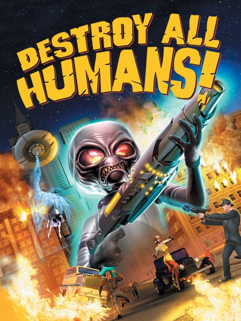 Movie poster for Destroy All Humans!
