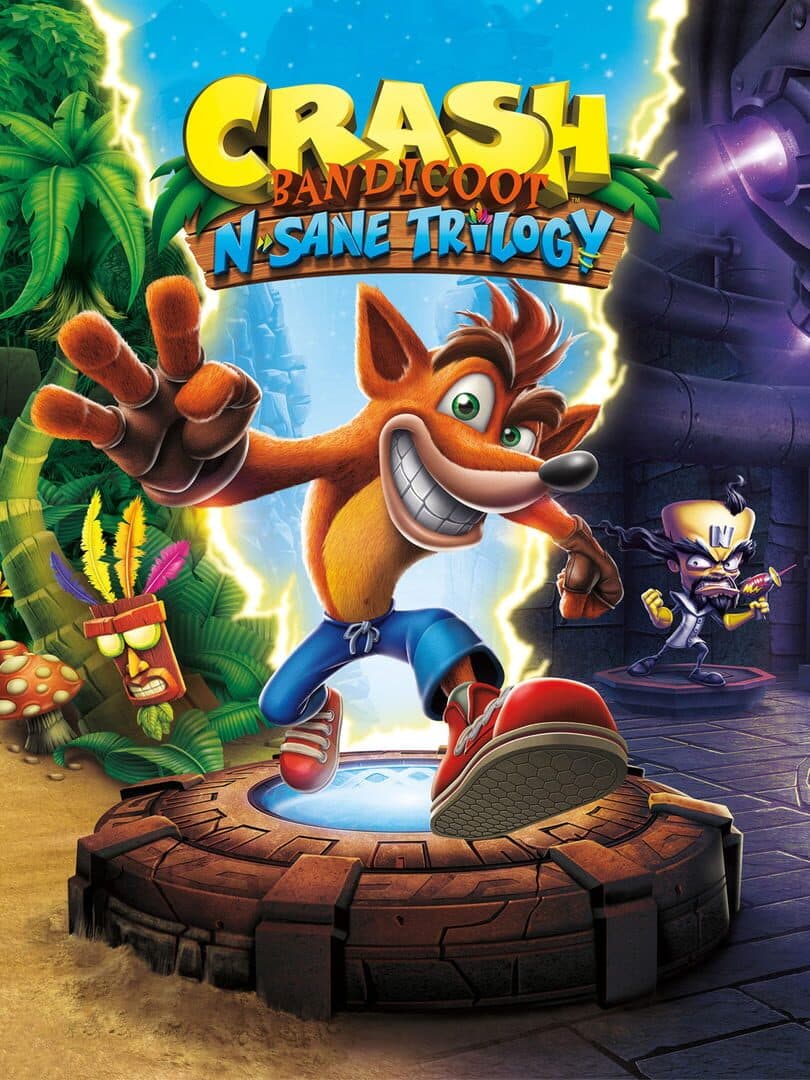 Movie poster for Crash Bandicoot N. Sane Trilogy