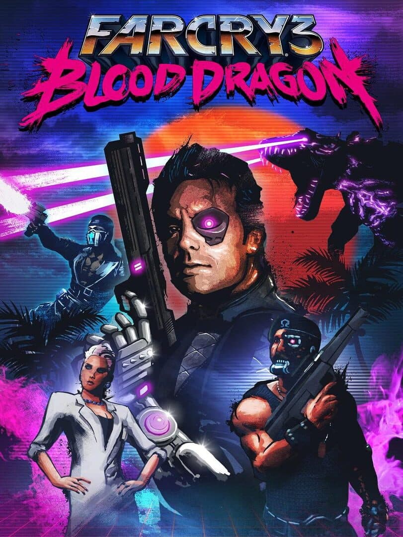 Movie poster for Far Cry 3: Blood Dragon