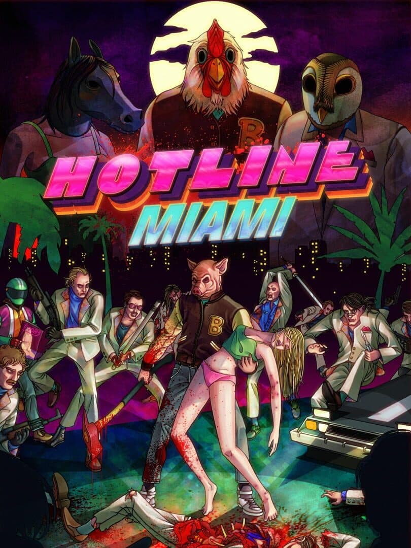 Movie poster for Hotline Miami