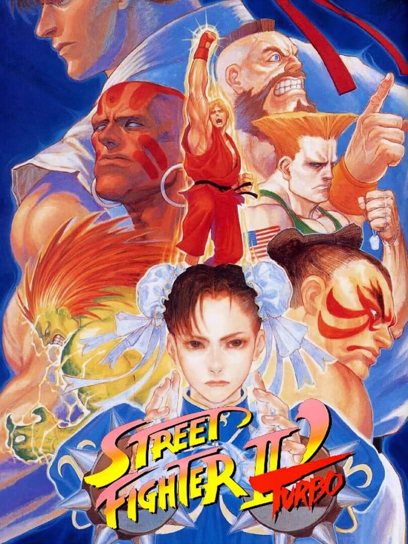 Movie poster for Street Fighter II' Turbo