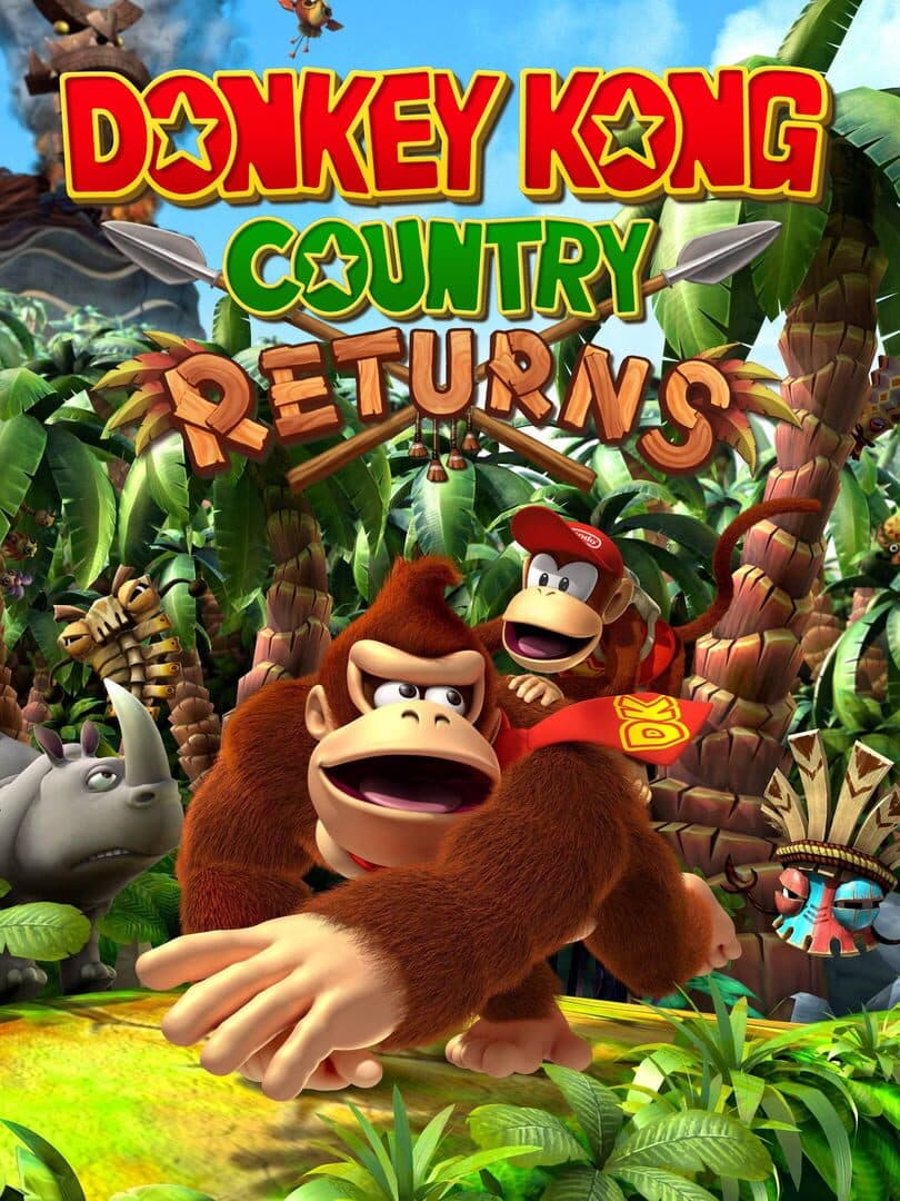 Movie poster for Donkey Kong Country Returns