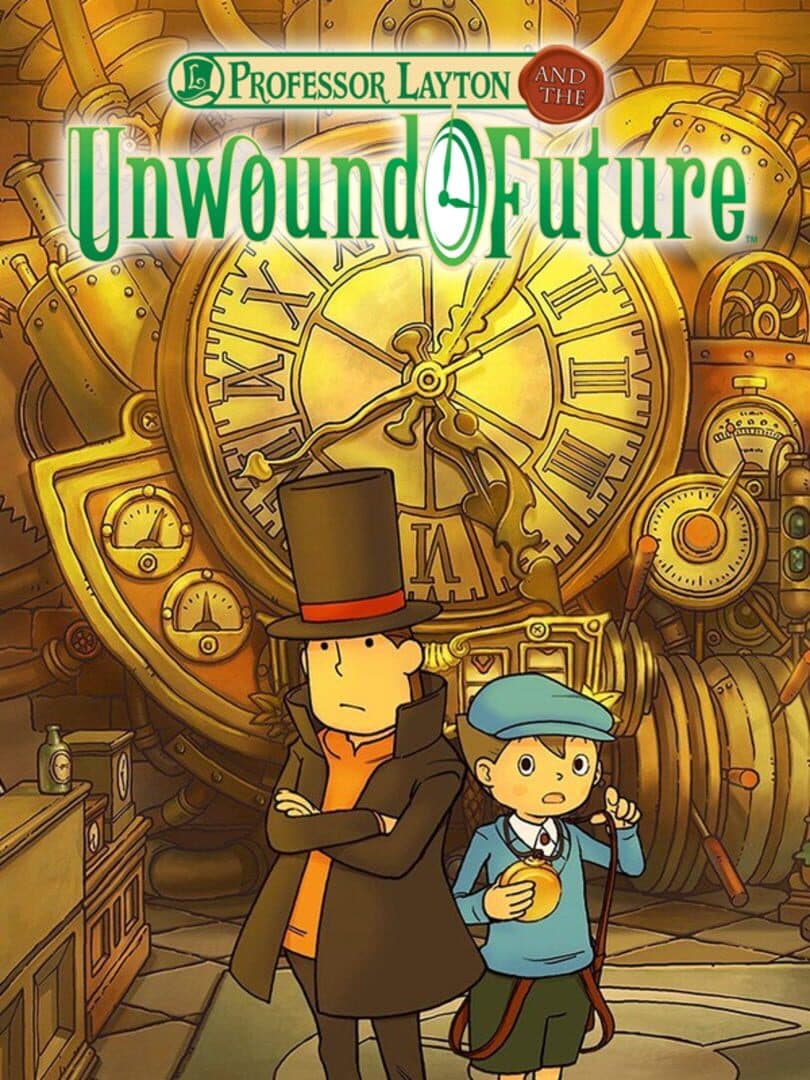 Movie poster for Professor Layton and the Unwound Future