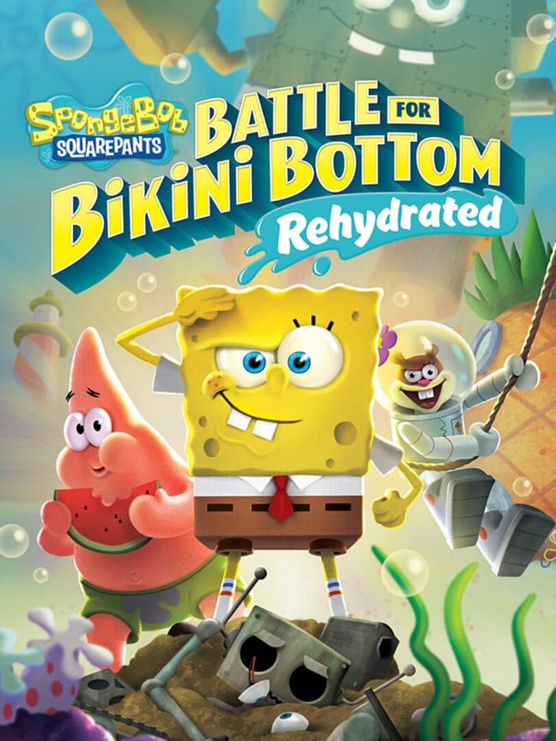 Movie poster for SpongeBob SquarePants: Battle for Bikini Bottom - Rehydrated