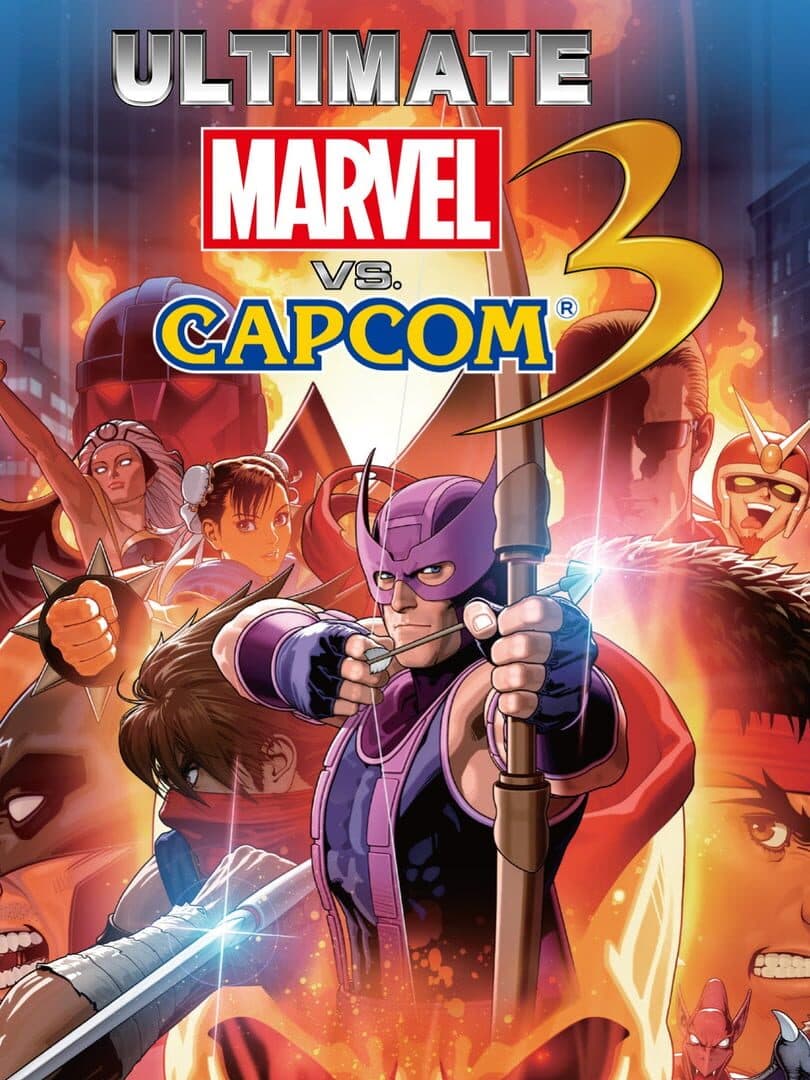 Movie poster for Ultimate Marvel vs. Capcom 3