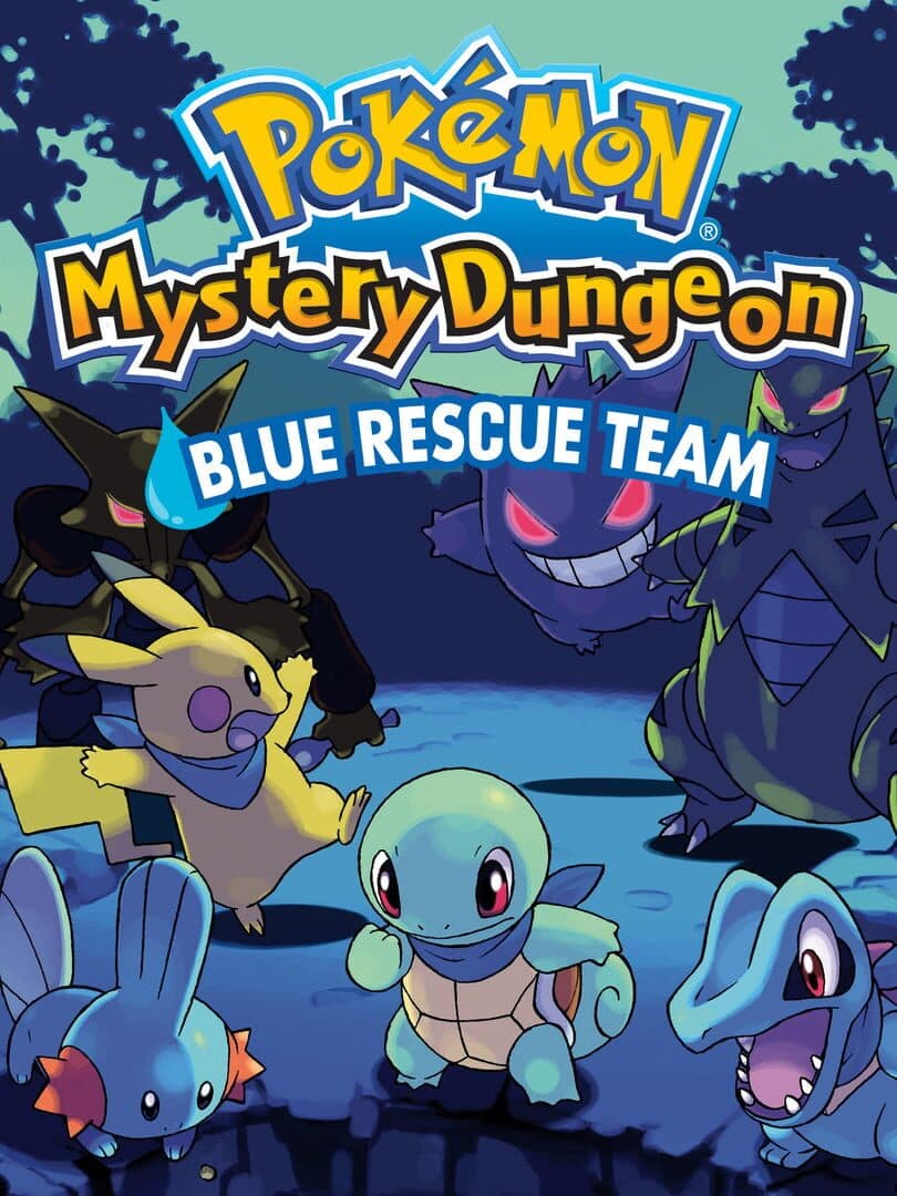 Movie poster for Pokémon Mystery Dungeon: Blue Rescue Team