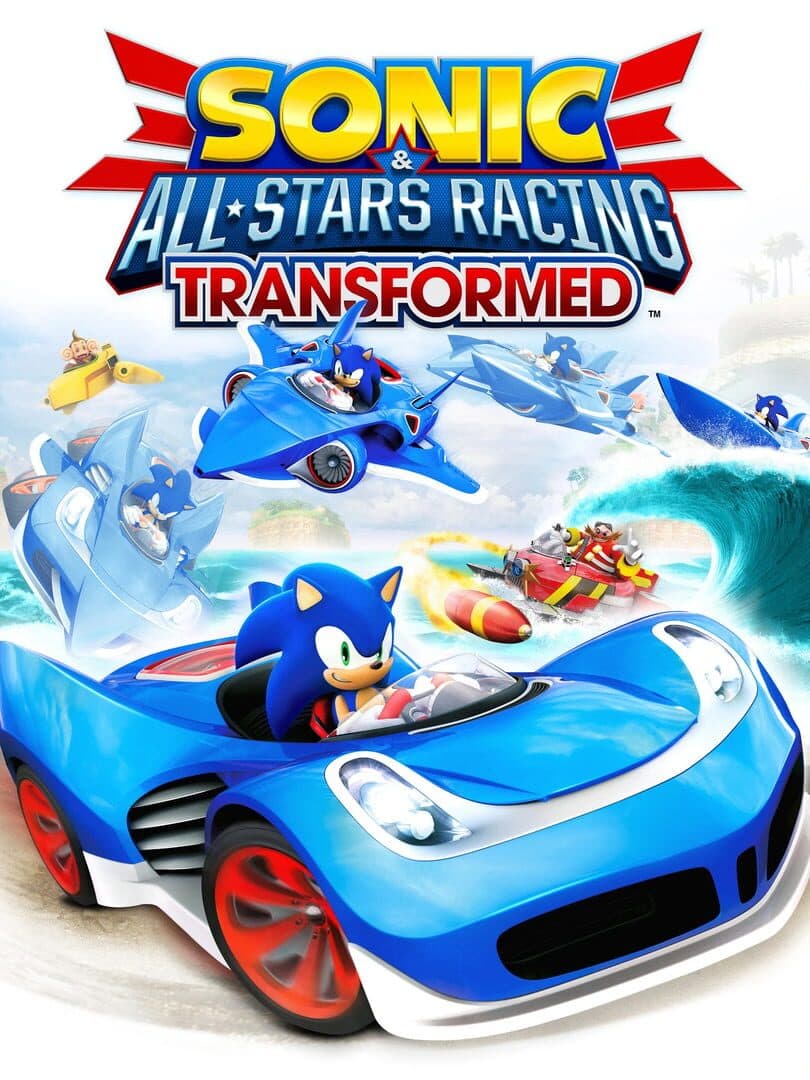 Movie poster for Sonic & All-Stars Racing Transformed