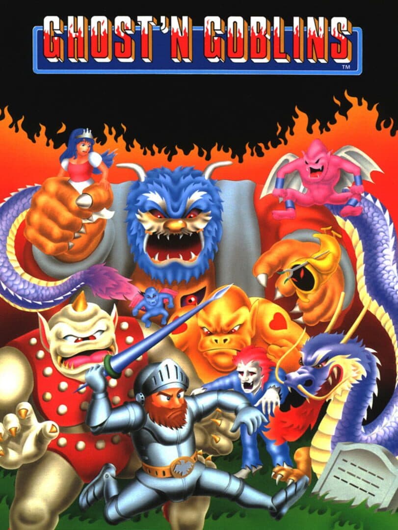 Movie poster for Ghosts 'n Goblins