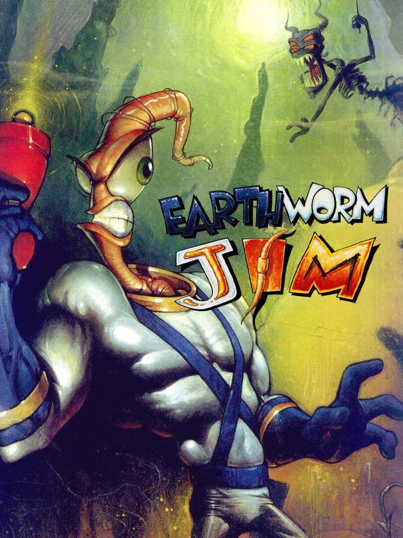 Movie poster for Earthworm Jim