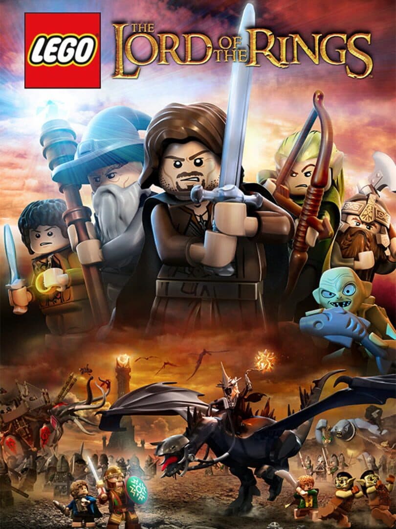 Movie poster for LEGO The Lord of the Rings