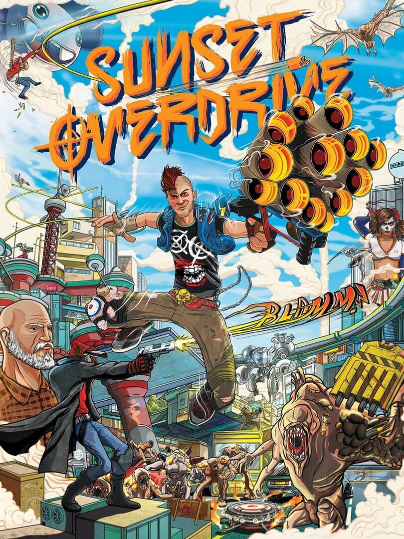 Movie poster for Sunset Overdrive