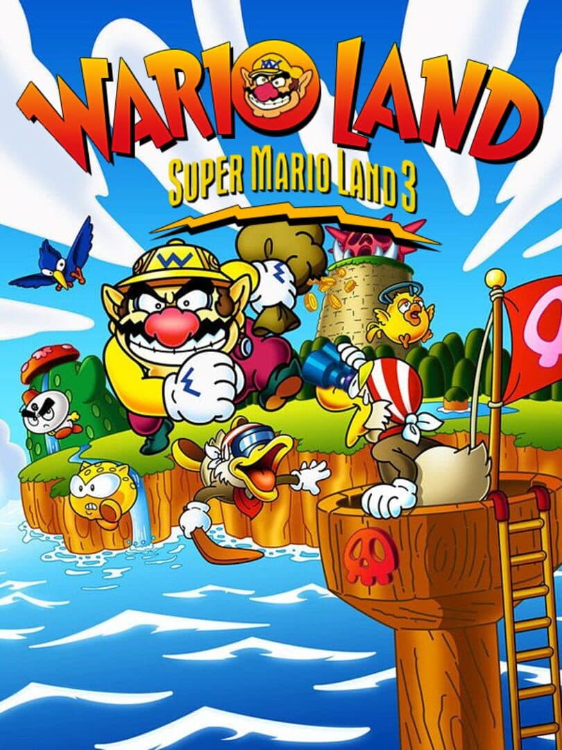 Movie poster for Wario Land: Super Mario Land 3