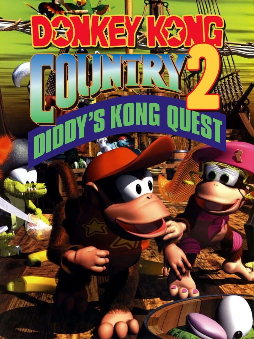 Movie poster for Donkey Kong Country 2: Diddy's Kong Quest