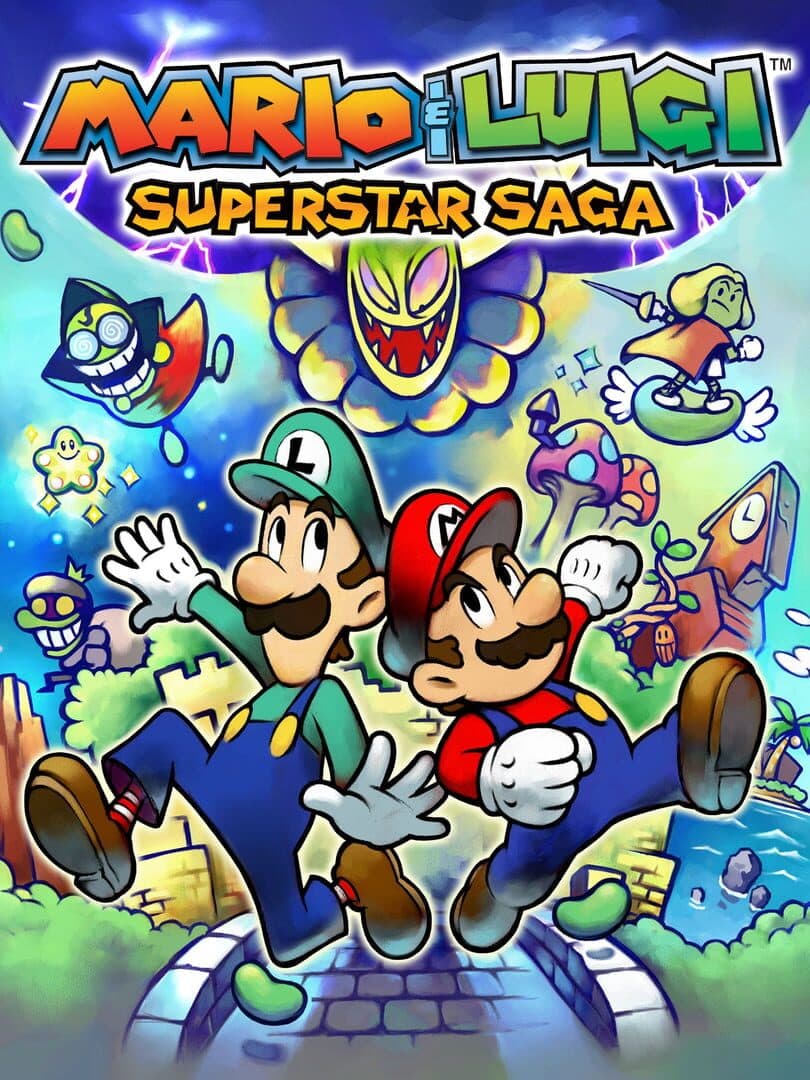 Movie poster for Mario & Luigi: Superstar Saga