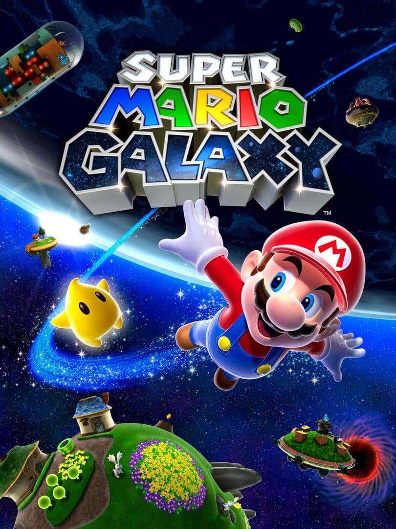 Movie poster for Super Mario Galaxy