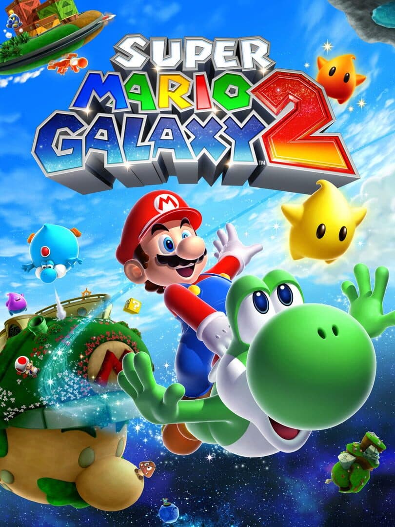 Movie poster for Super Mario Galaxy 2