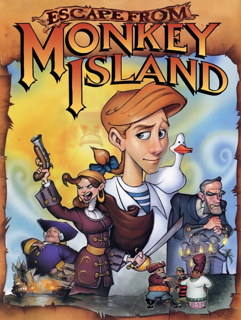 Movie poster for Escape from Monkey Island
