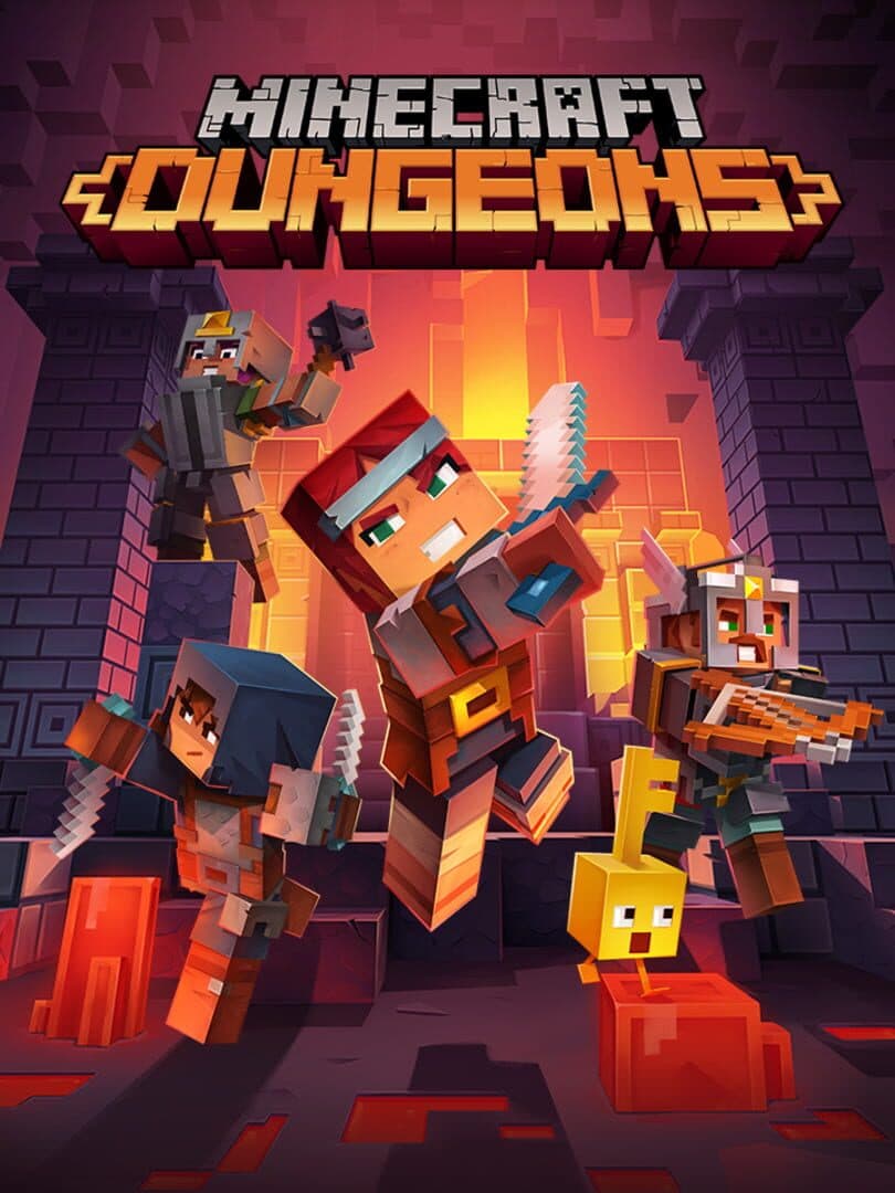 Movie poster for Minecraft Dungeons