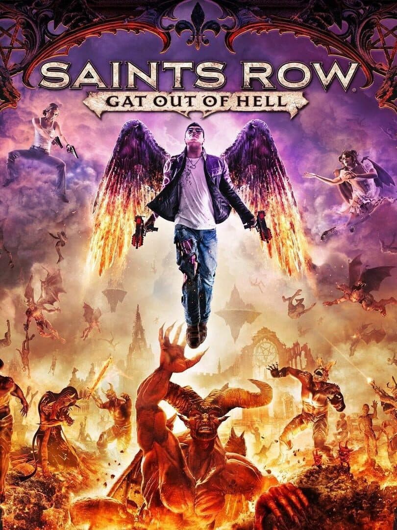 Movie poster for Saints Row: Gat Out of Hell
