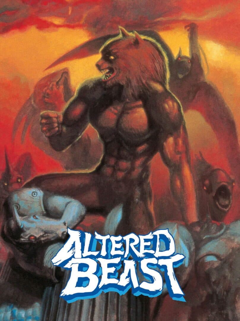 Movie poster for Altered Beast