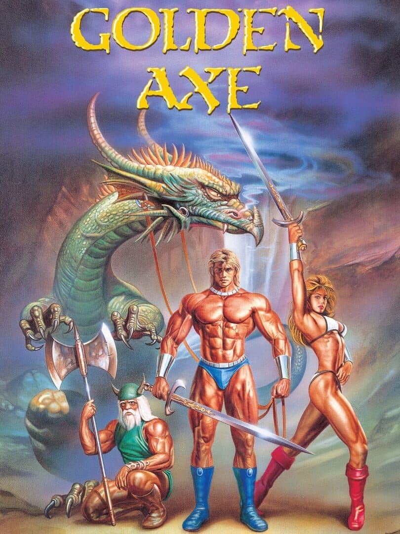 Movie poster for Golden Axe