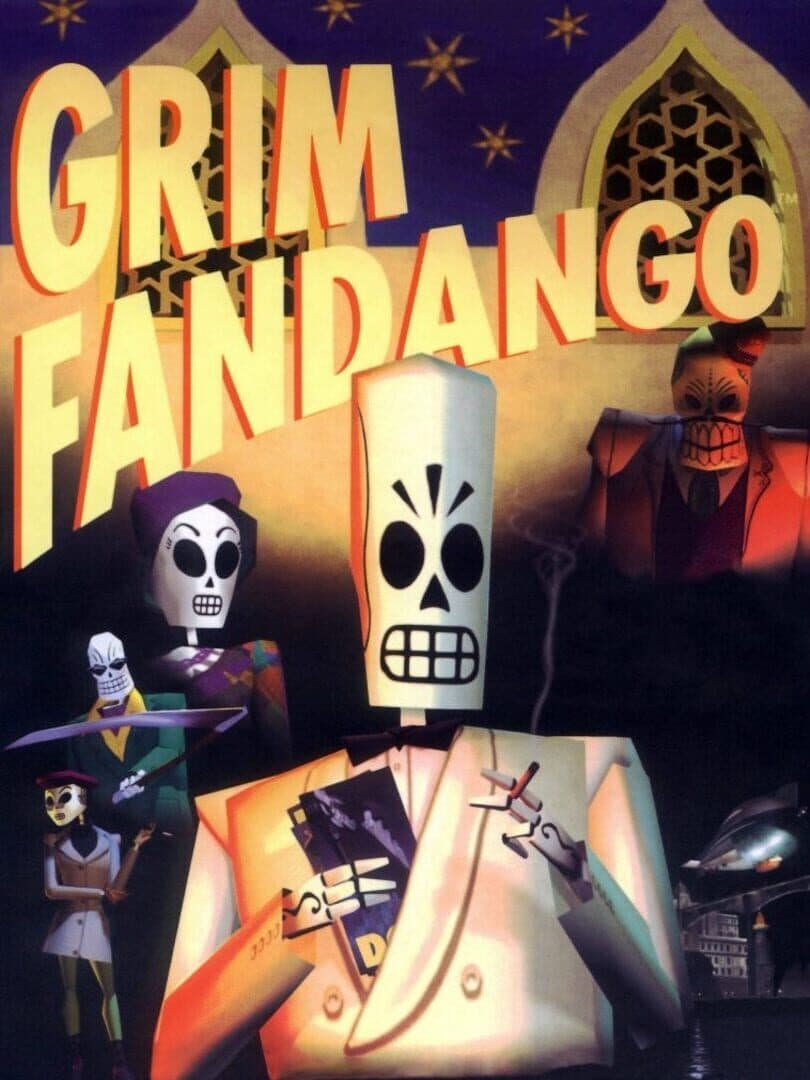 Movie poster for Grim Fandango