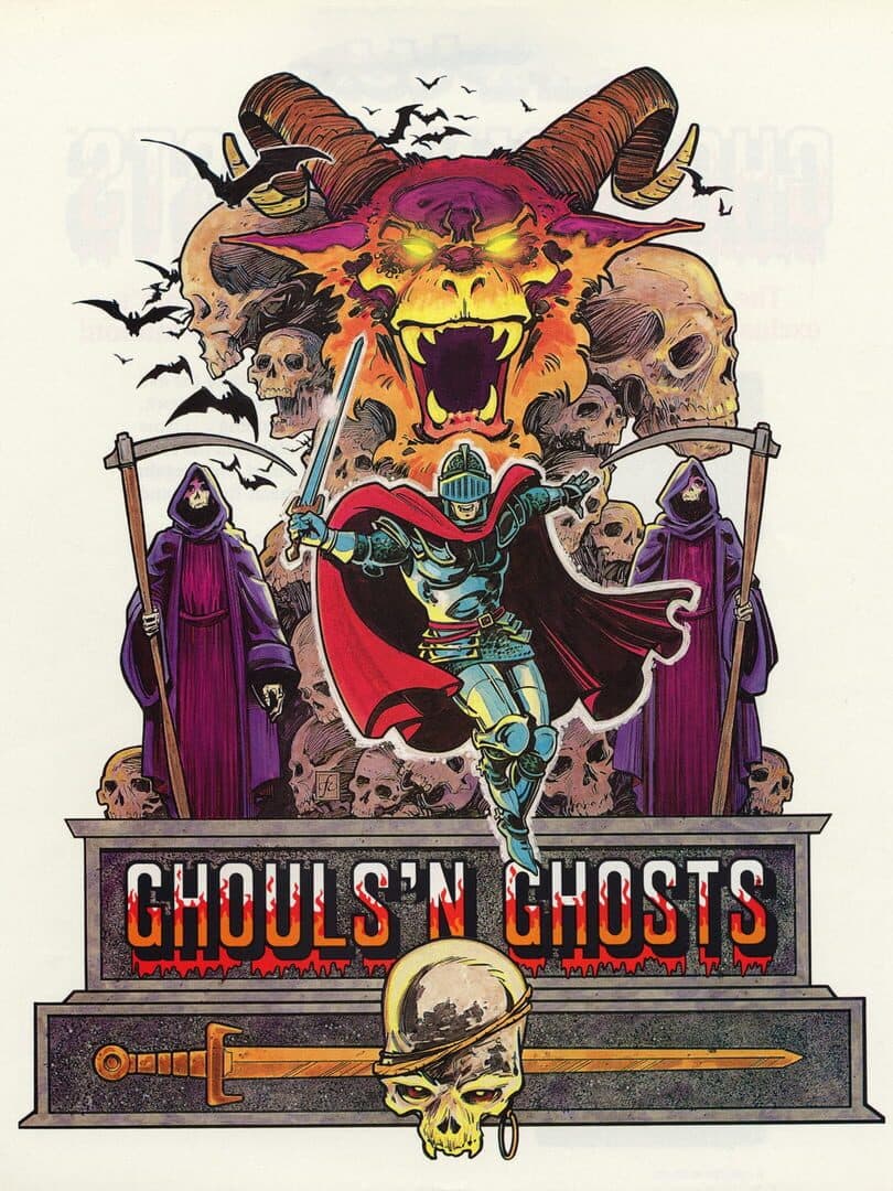 Movie poster for Ghouls 'n Ghosts