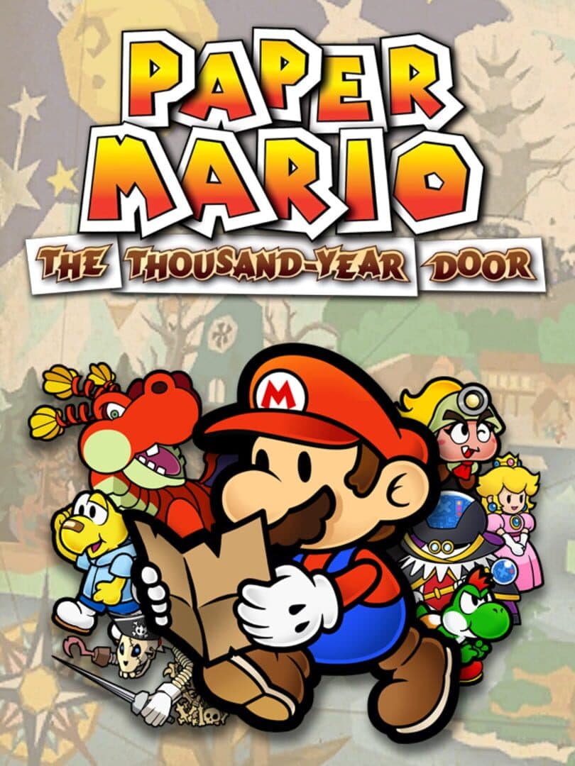 Movie poster for Paper Mario: The Thousand-Year Door