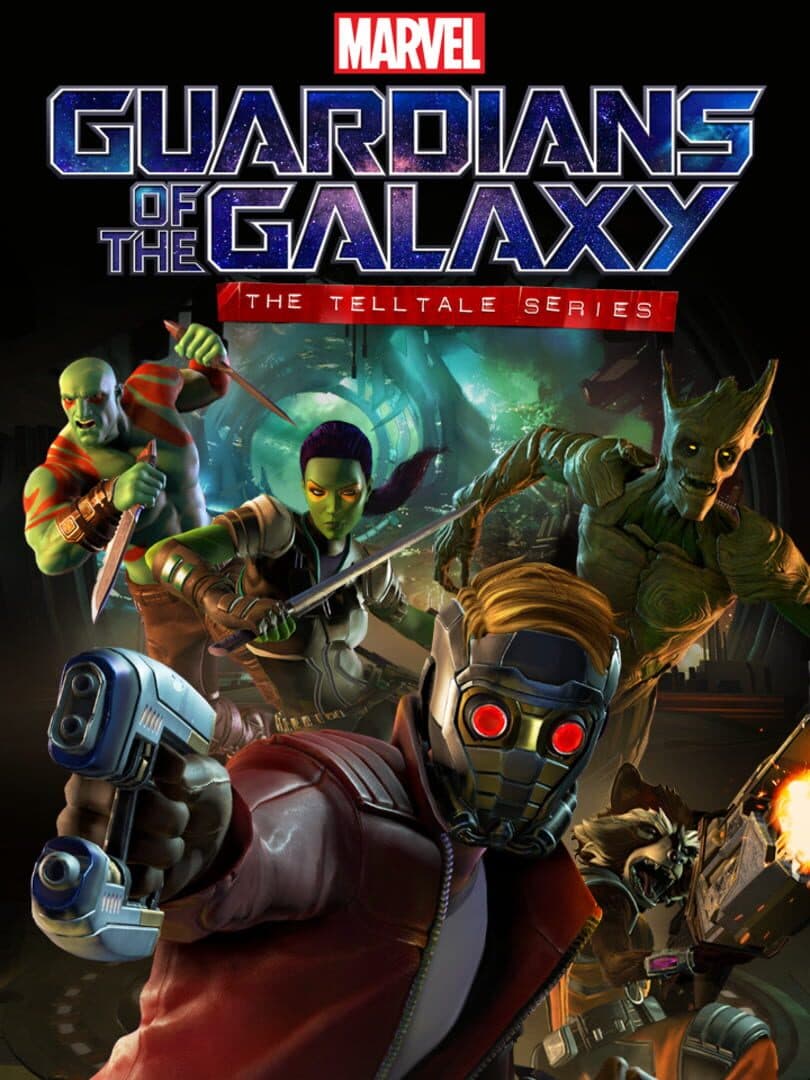 Movie poster for Marvel's Guardians of the Galaxy: The Telltale Series