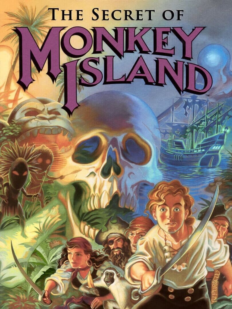 Movie poster for The Secret of Monkey Island