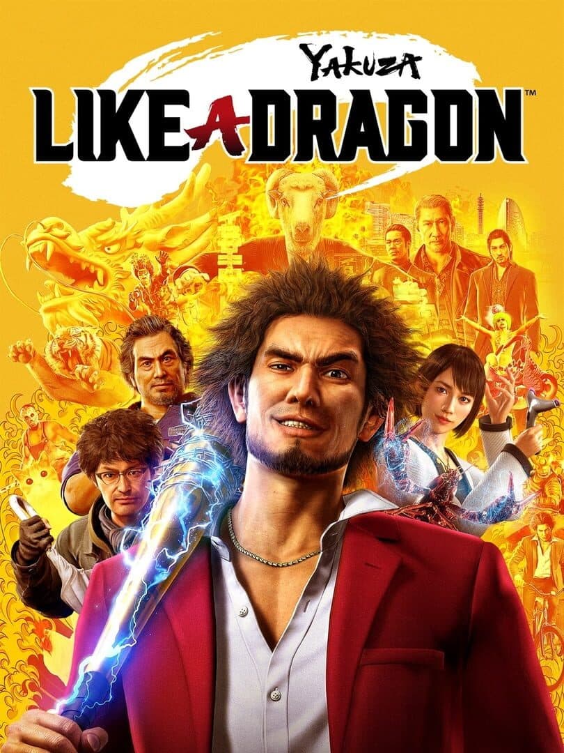 Movie poster for Yakuza: Like a Dragon
