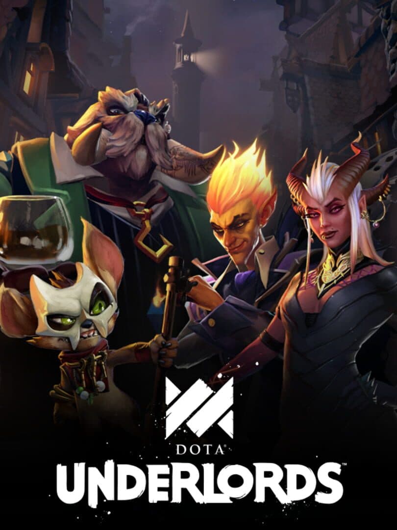 Movie poster for Dota Underlords