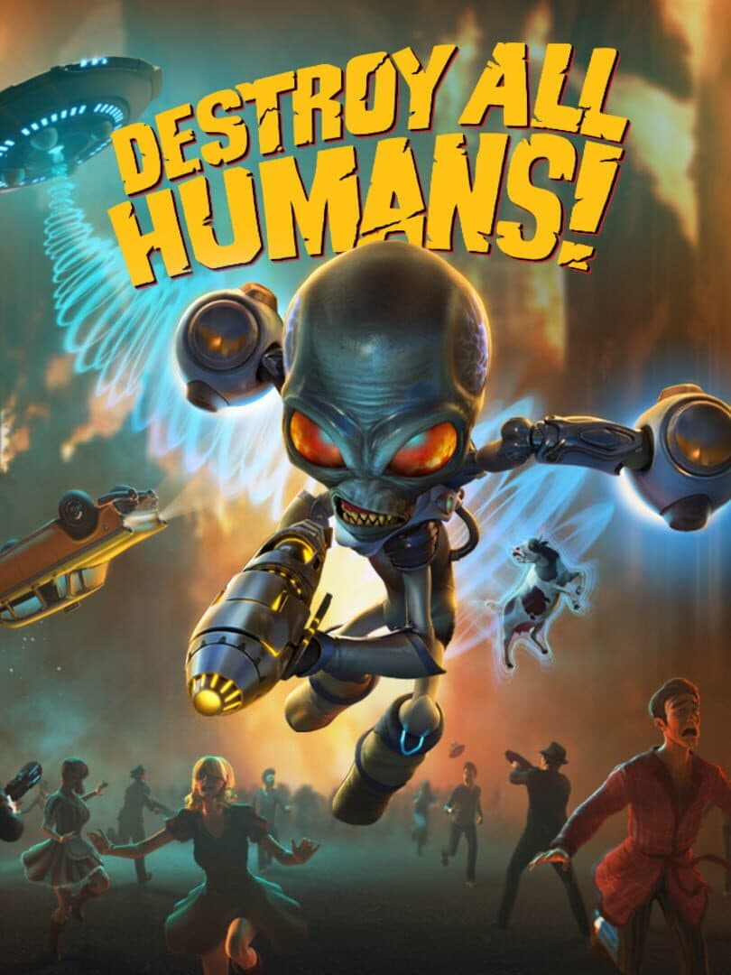 Movie poster for Destroy All Humans!