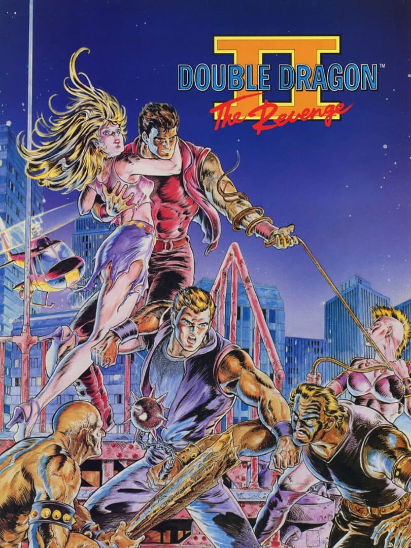 Movie poster for Double Dragon II: The Revenge