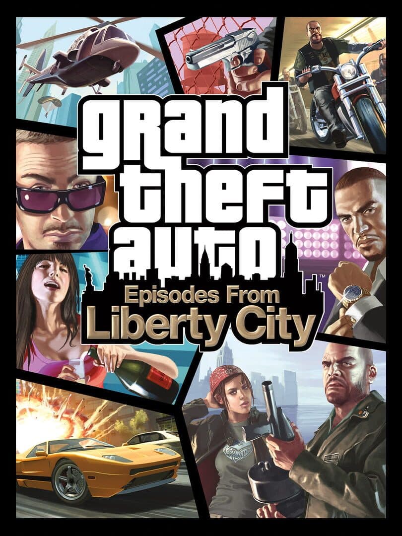 Movie poster for Grand Theft Auto: Episodes from Liberty City