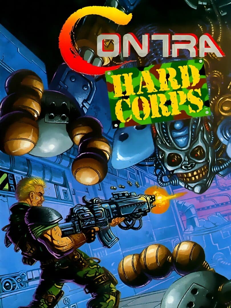 Movie poster for Contra: Hard Corps