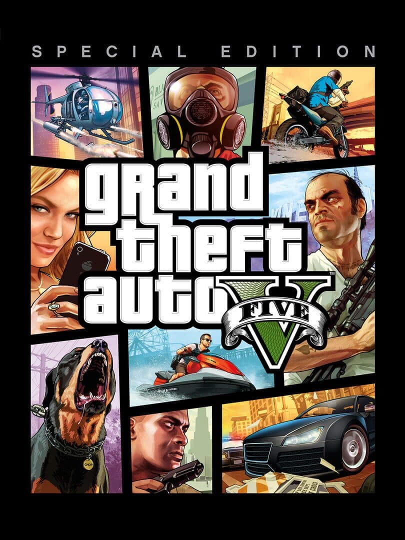 Movie poster for Grand Theft Auto V: Special Edition