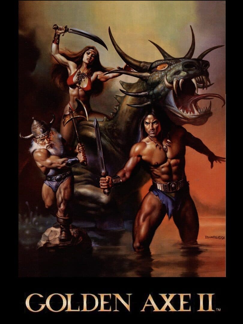 Movie poster for Golden Axe II