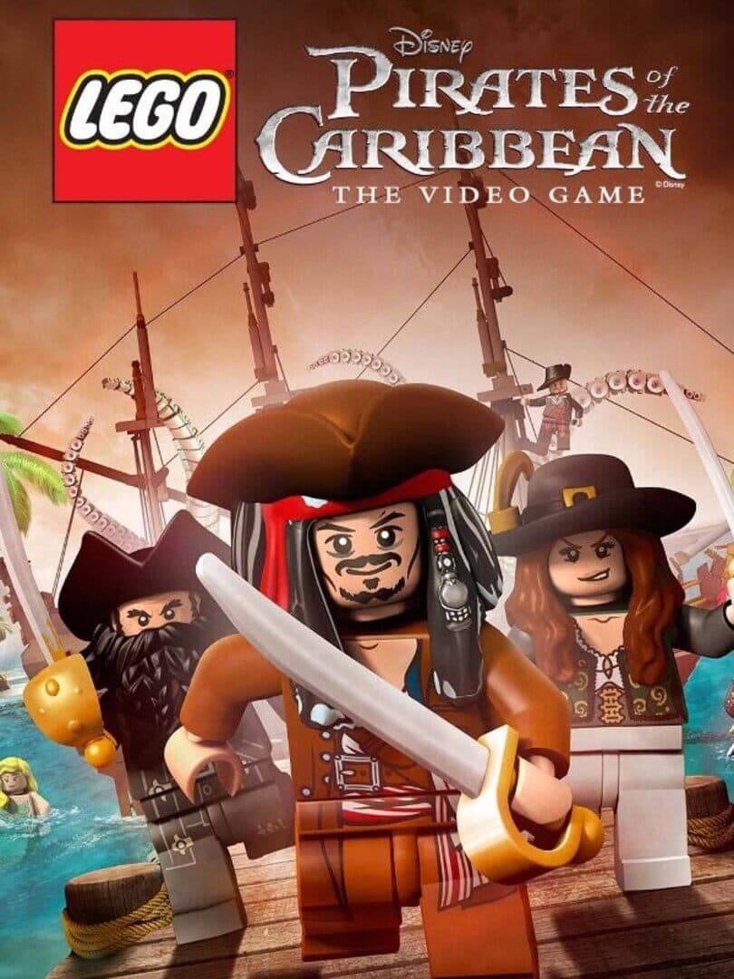 Movie poster for LEGO Pirates of the Caribbean: The Video Game