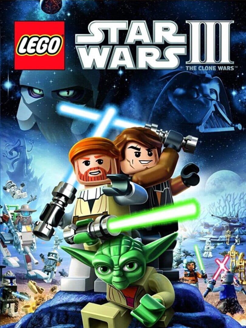 Movie poster for LEGO Star Wars III: The Clone Wars
