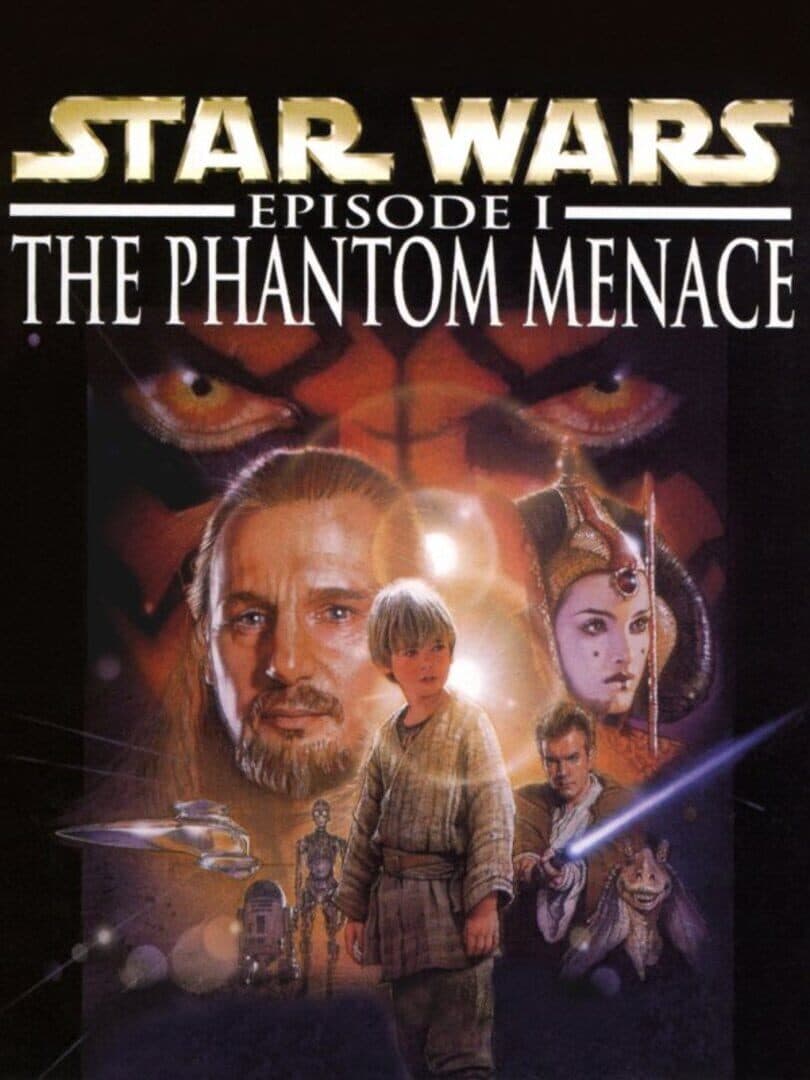 Movie poster for Star Wars Episode I: The Phantom Menace
