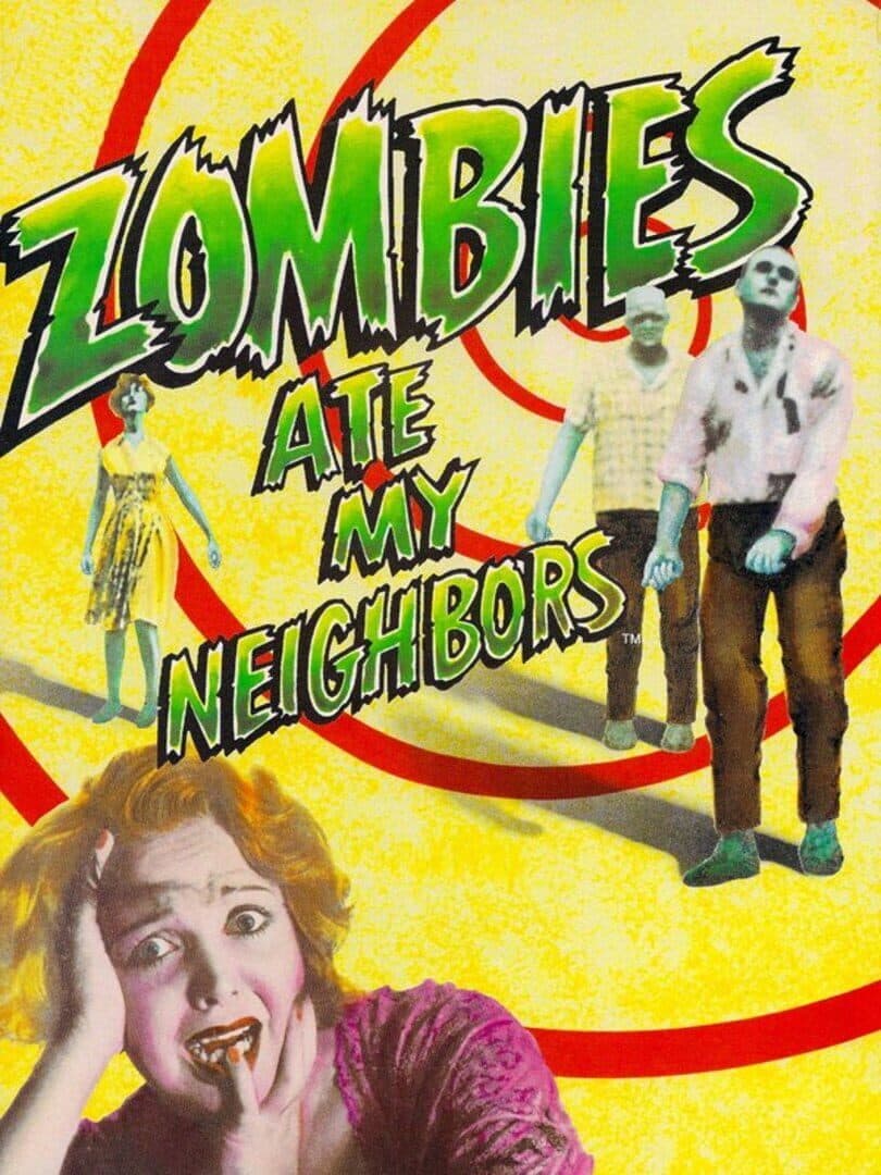 Movie poster for Zombies Ate My Neighbors