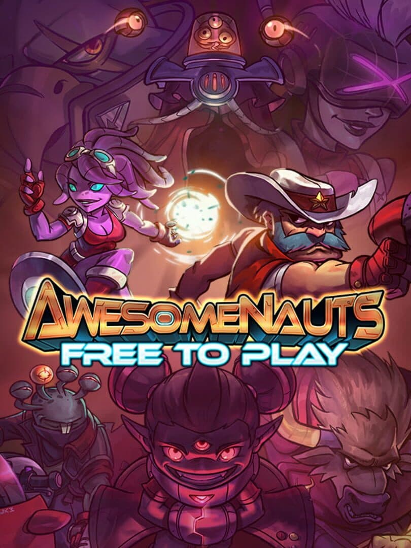Movie poster for Awesomenauts