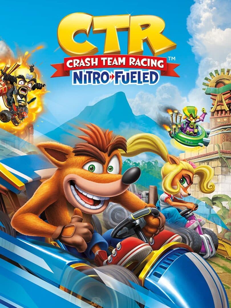 Movie poster for Crash Team Racing Nitro-Fueled