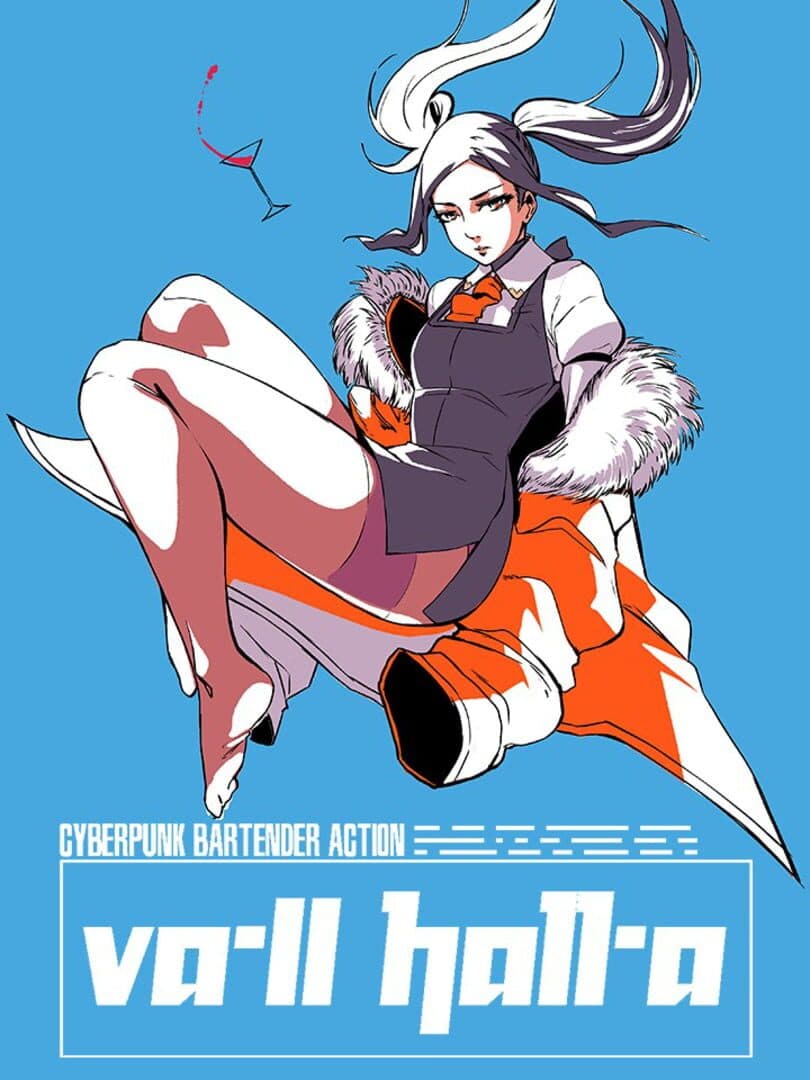 Movie poster for VA-11 Hall-A: Cyberpunk Bartender Action
