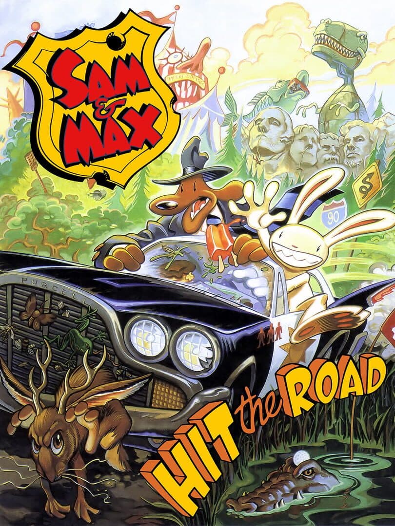 Movie poster for Sam & Max Hit the Road
