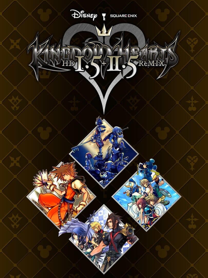 Movie poster for Kingdom Hearts HD 1.5 + 2.5 Remix