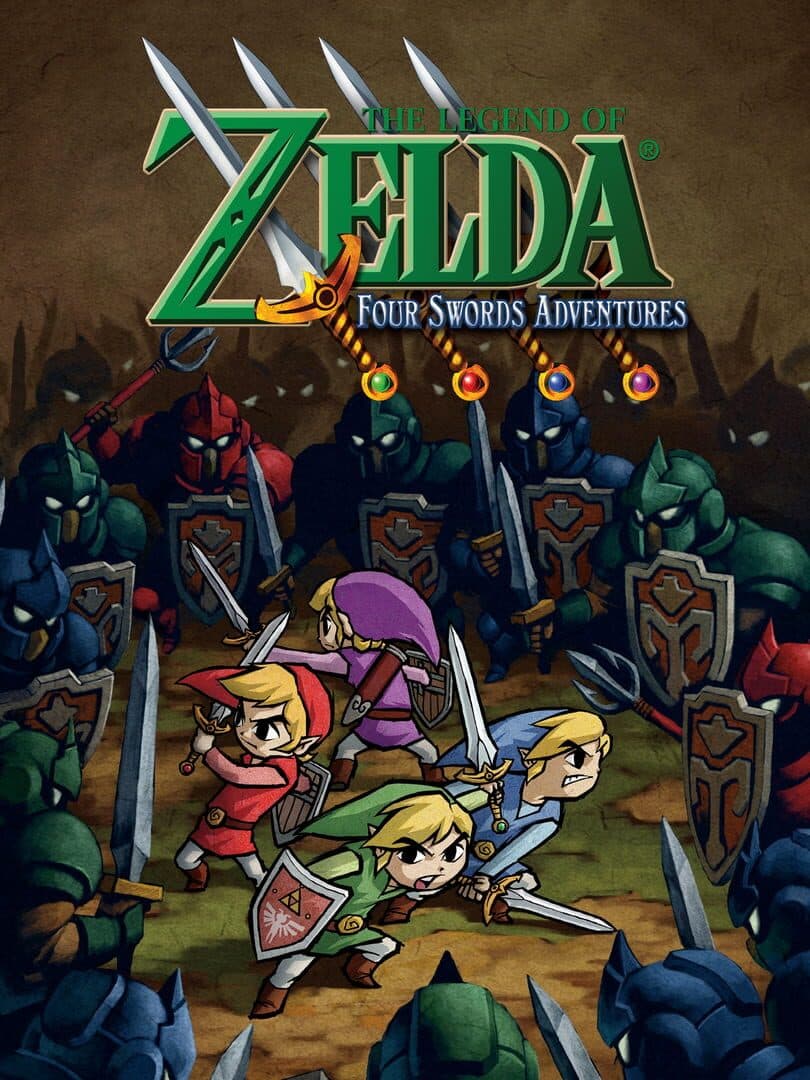 Movie poster for The Legend of Zelda: Four Swords Adventures